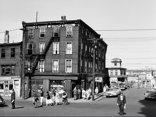 Halifax 1958 street scene